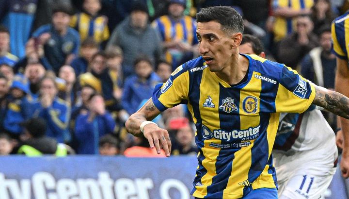 Ángel Di María ajudou o Rosario Central a conquistar o título de campeão